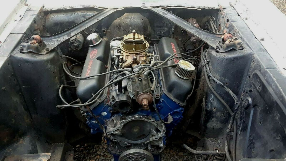 1968 Presidential Blue originally (gray primer now) Ford Mustang Fastback