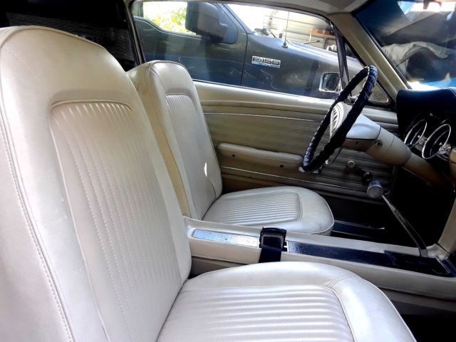 1968 Acapulco Blue Ford Mustang Fastback