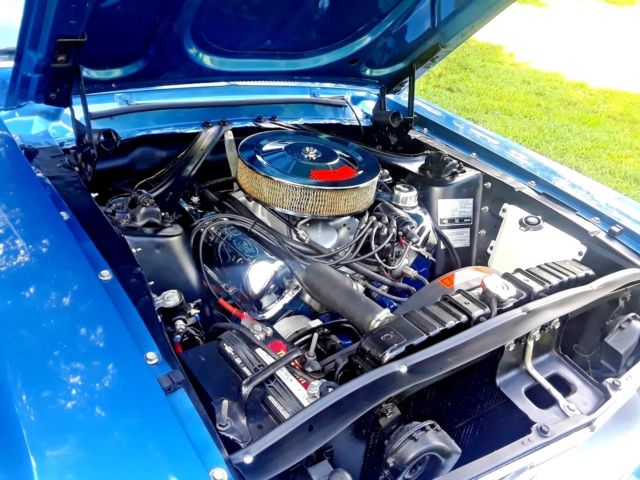 1968 Acapulco Blue Ford Mustang Fastback