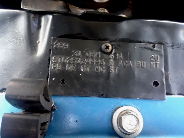 1968 Acapulco Blue Ford Mustang Fastback