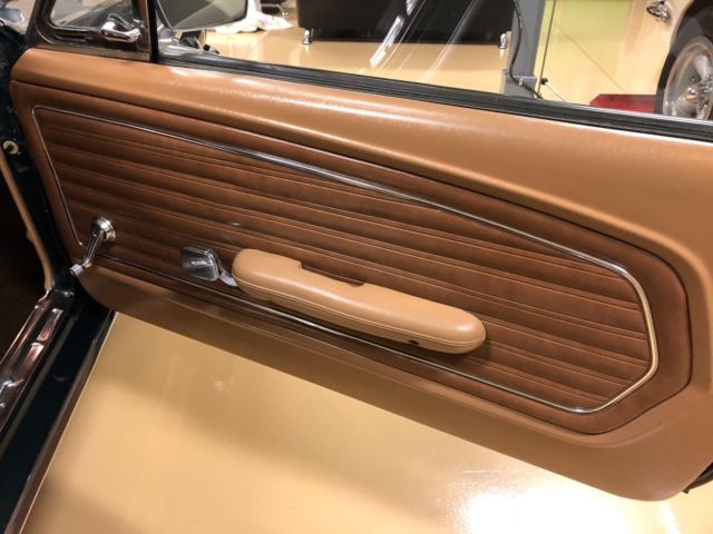 1968 Green Ford Mustang Fastback