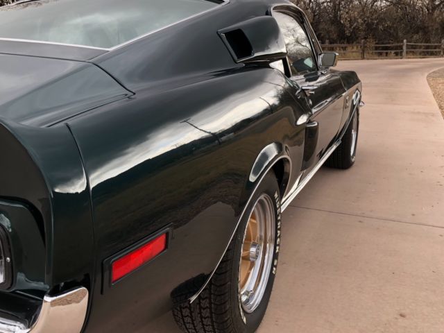 1968 Green Ford Mustang Fastback
