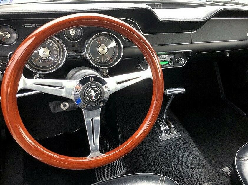 1968 Blue Ford Mustang Coupe