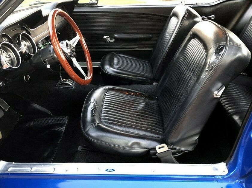 1968 Blue Ford Mustang Coupe