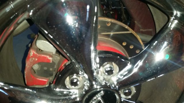 1968 Burgundy Ford Mustang