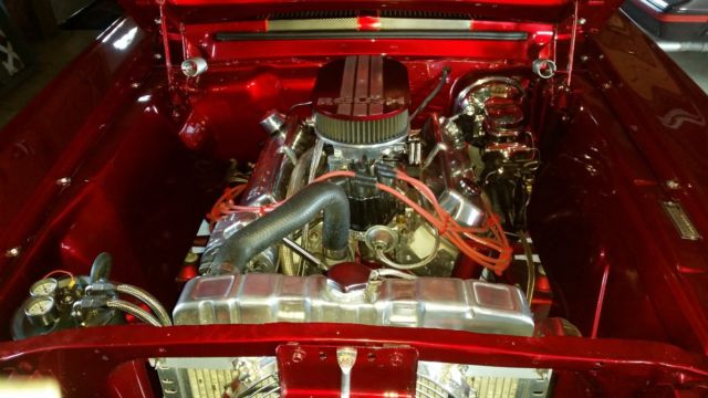 1968 Burgundy Ford Mustang