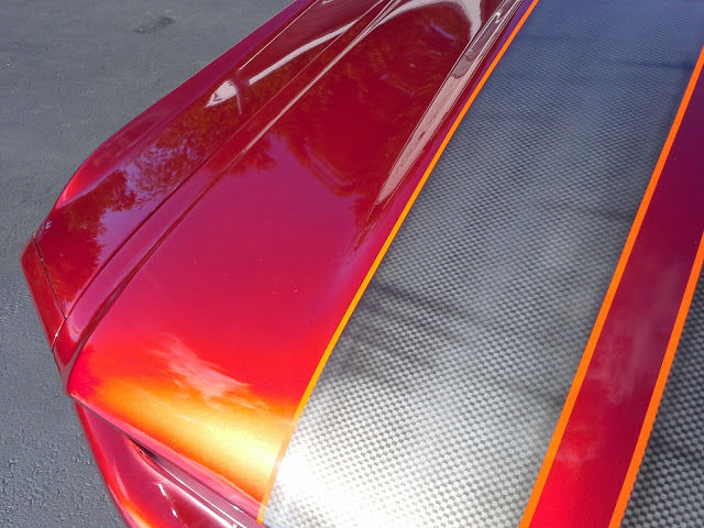 1968 Burgundy Ford Mustang