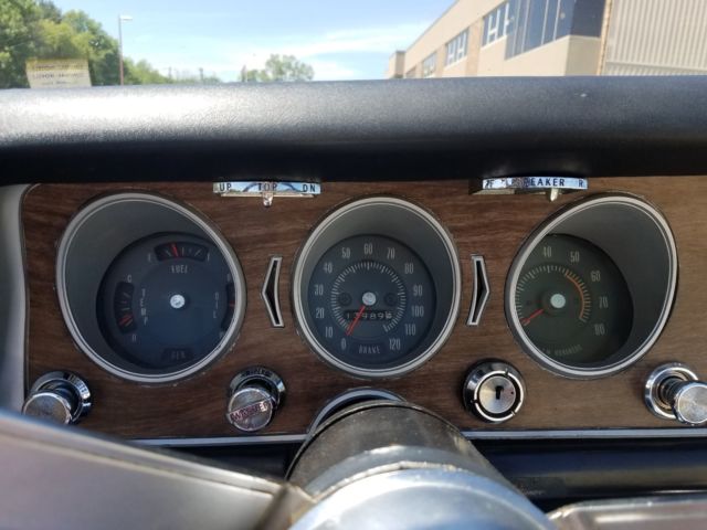 1968 Flambeau Burgundy - N Pontiac GTO Convertible