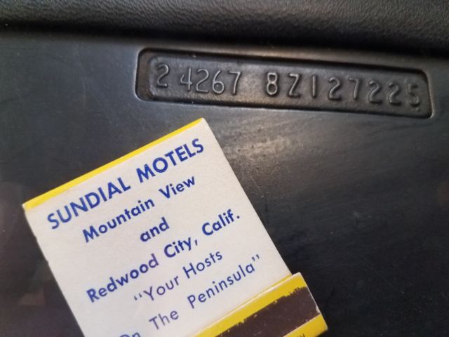 1968 Flambeau Burgundy - N Pontiac GTO Convertible