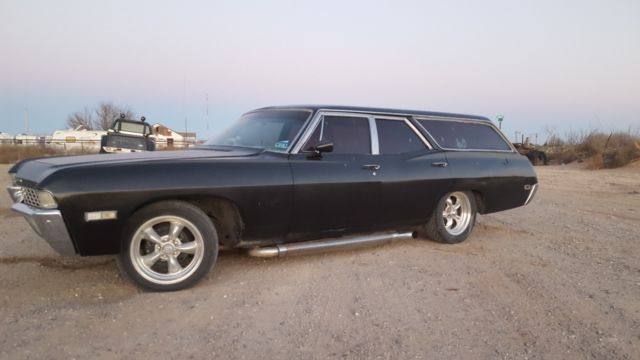 1968 Black Chevrolet Impala Wagon