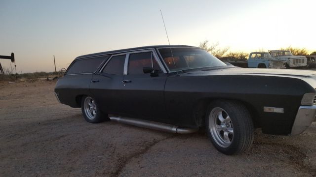 1968 Black Chevrolet Impala Wagon