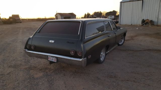 1968 Black Chevrolet Impala Wagon