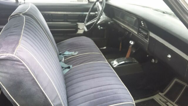 1968 Black Chevrolet Impala 2 door hard top