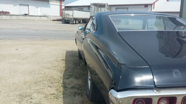 1968 Black Chevrolet Impala 2 door hard top