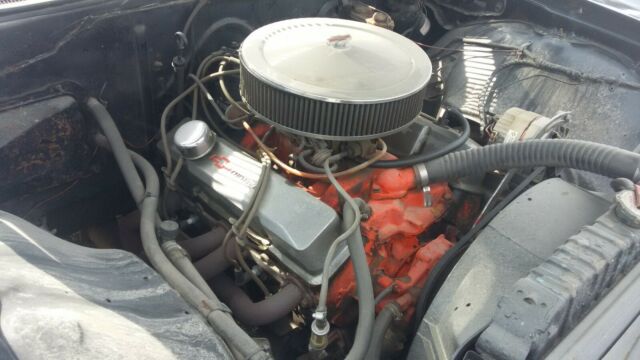 1968 Black Chevrolet Impala 2 door hard top