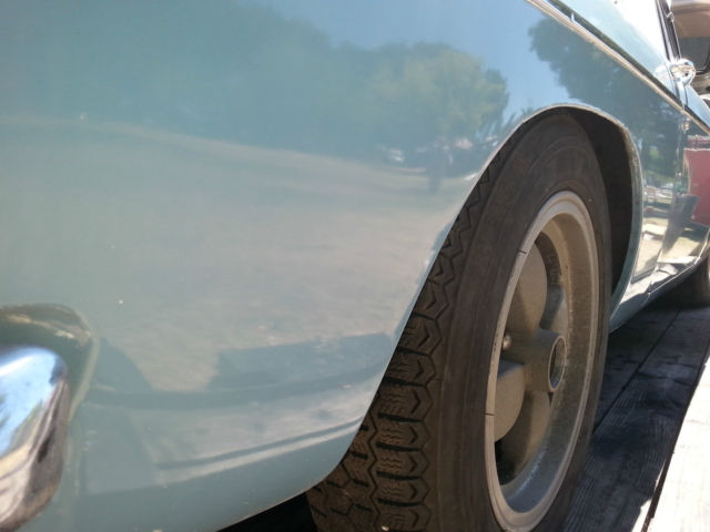 1968 blue MG MGB Convertible