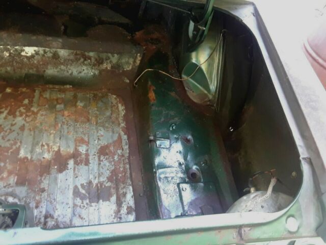 1968 Highland Green Ford Mustang 2 door coupe