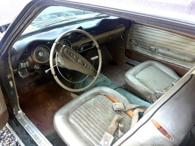 1968 Highland Green Ford Mustang 2 door coupe