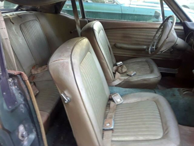 1968 Highland Green Ford Mustang 2 door coupe