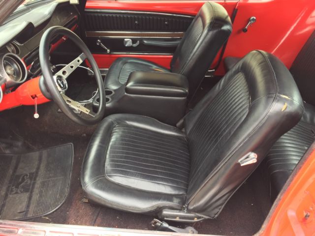 1968 Red Ford Mustang Coupe