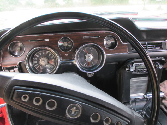 1968 Candy Apple Red Ford Mustang Fastback