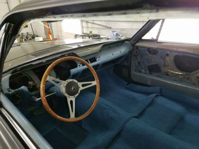 1968 Primed Black Ford Mustang Coupe