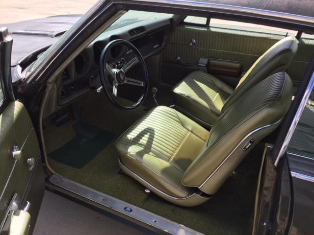 1968 Jade Gold Metallic Oldsmobile 442 Coupe