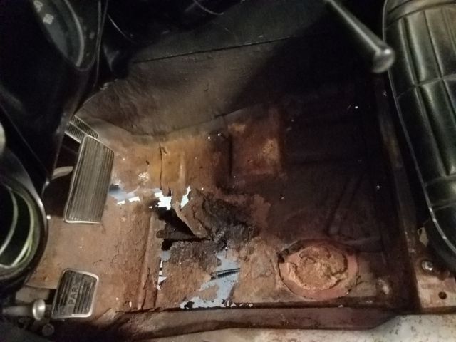 1968 Black Pontiac Firebird Coupe