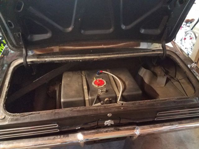 1968 Black Pontiac Firebird Coupe