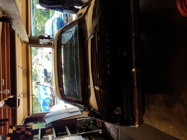 1968 Black Pontiac Firebird Coupe