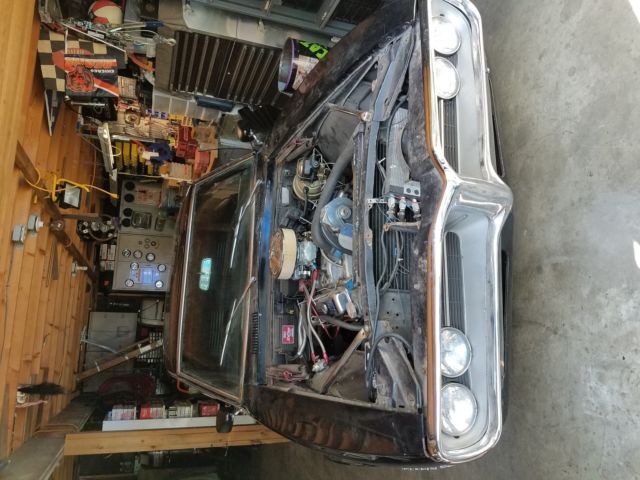 1968 Black Pontiac Firebird Coupe