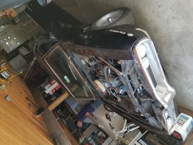 1968 Black Pontiac Firebird Coupe