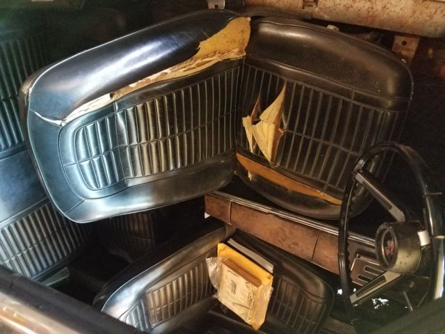 1968 Black Pontiac Firebird Coupe