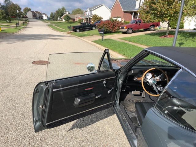 1968 Green Pontiac GTO Coupe