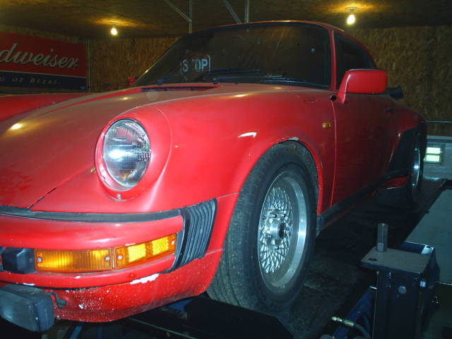 1968 Red Porsche 911 Coupe