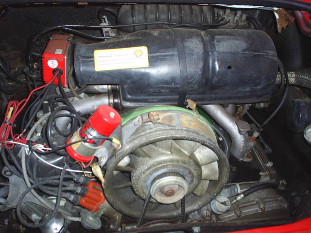 1968 Red Porsche 911 Coupe