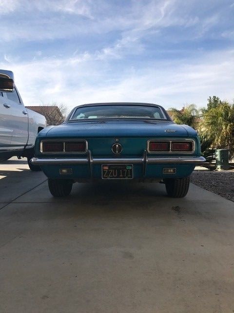 1968 Blue Chevrolet Camaro Coupe