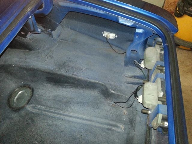 1968 Blue Chevrolet Camaro Convertible