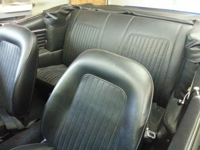 1968 Blue Chevrolet Camaro Convertible