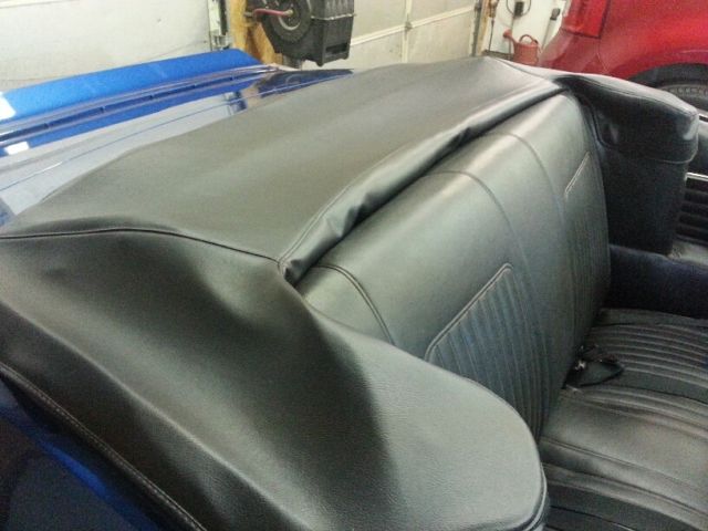 1968 Blue Chevrolet Camaro Convertible