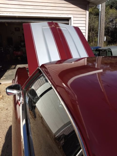 1968 Maroon Chevrolet Camaro Coupe