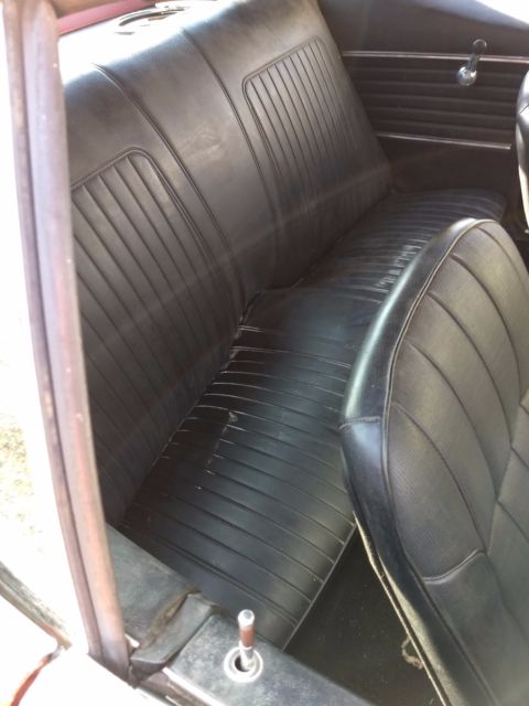 1968 Maroon Chevrolet Camaro Coupe