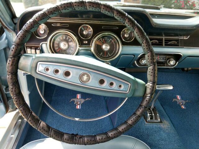 1968 Blue Ford Mustang Coupe