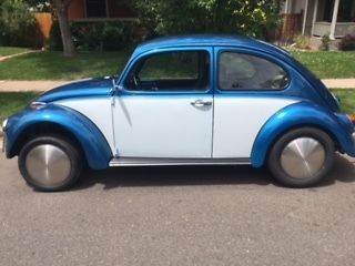 1968 Blue Volkswagen Beetle - Classic Coupe