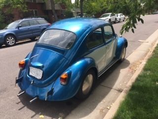 1968 Blue Volkswagen Beetle - Classic Coupe