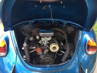 1968 Blue Volkswagen Beetle - Classic Coupe