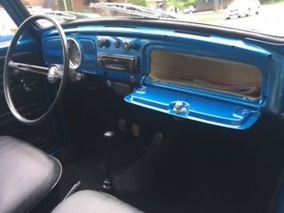 1968 Blue Volkswagen Beetle - Classic Coupe