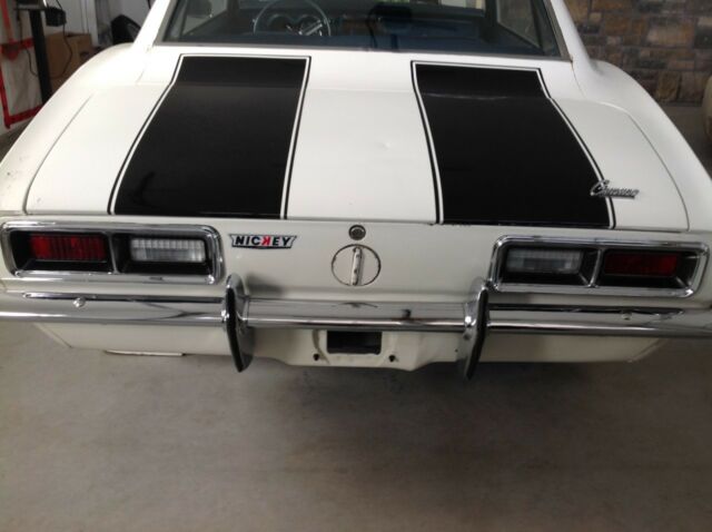 1968 White Chevrolet Camaro Coupe