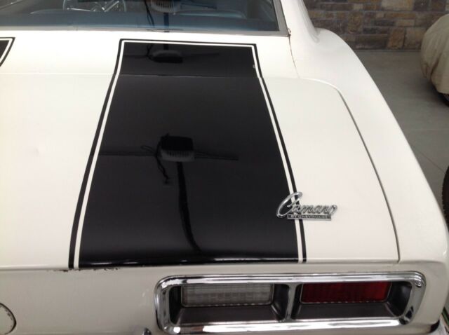 1968 White Chevrolet Camaro Coupe