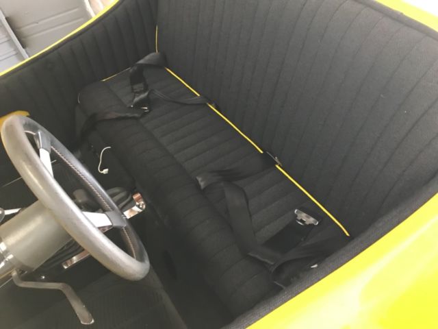 1968 Yellow Volkswagen Mini T Hotrod Roadster hot rod